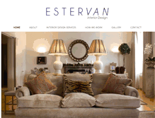 Tablet Screenshot of estervan.com